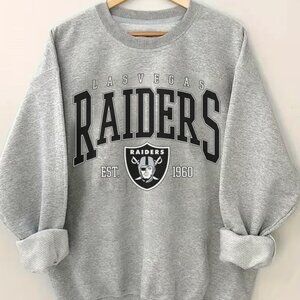 Vintage Las Vegas Raiders Sweatshirt 90s NFL Gildan Unisex